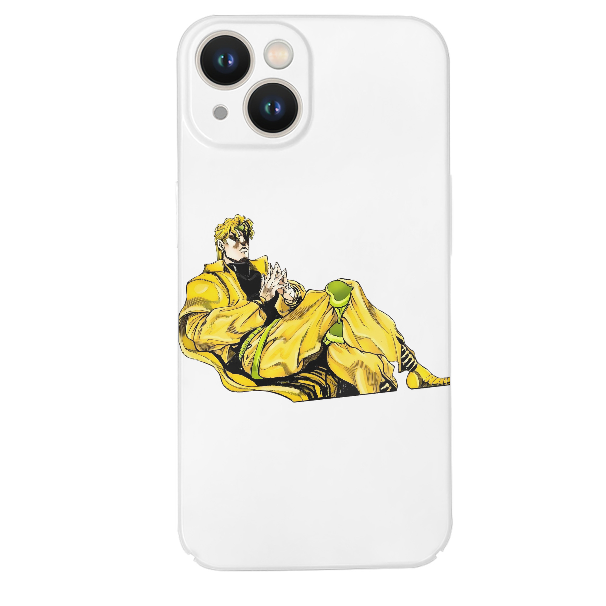 （画像用） ジョジョの奇妙な冒険 ディオ?ブランドー JoJo's Bizarre Adventure Dio Brando 【iPhone 14シリーズ対応】ハードケース